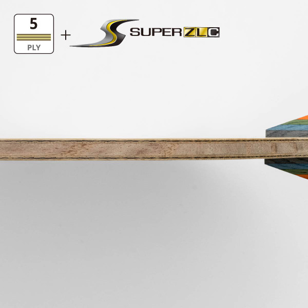 Lin Yun-Ju Super ZLC Blade: Close-up of Sideview Blade